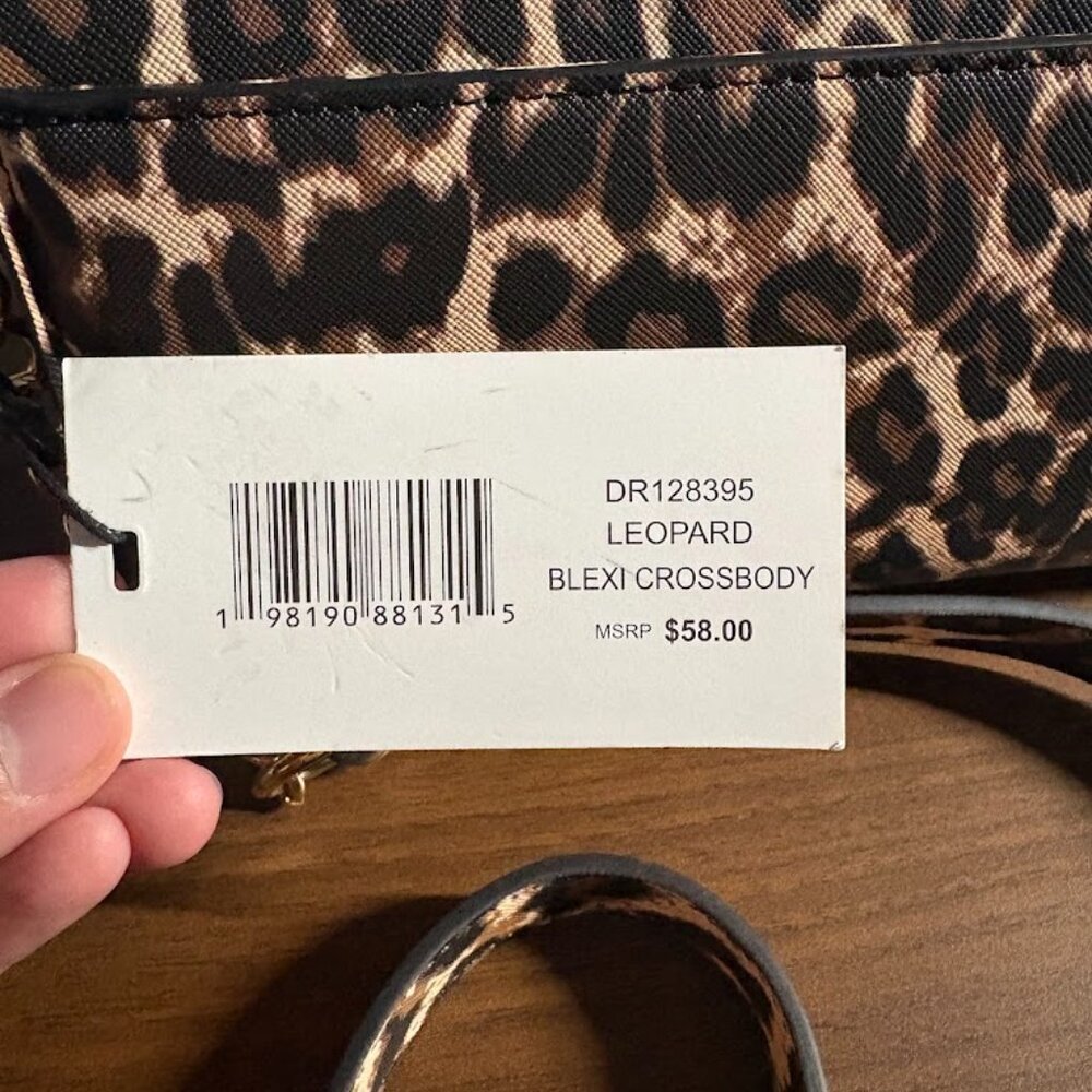 Steve Madden Leopard Crossbody Bag NWT - Picture 6 of 9